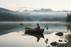 La Peche dans les Lacs Suedois